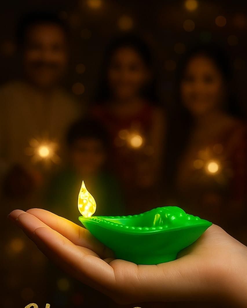 Shankh Water Sensor LED Diya