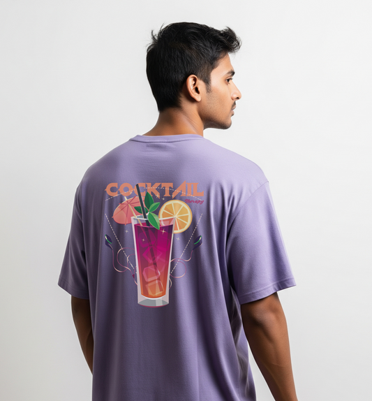 Cocktail  Oversized  T-Shirt